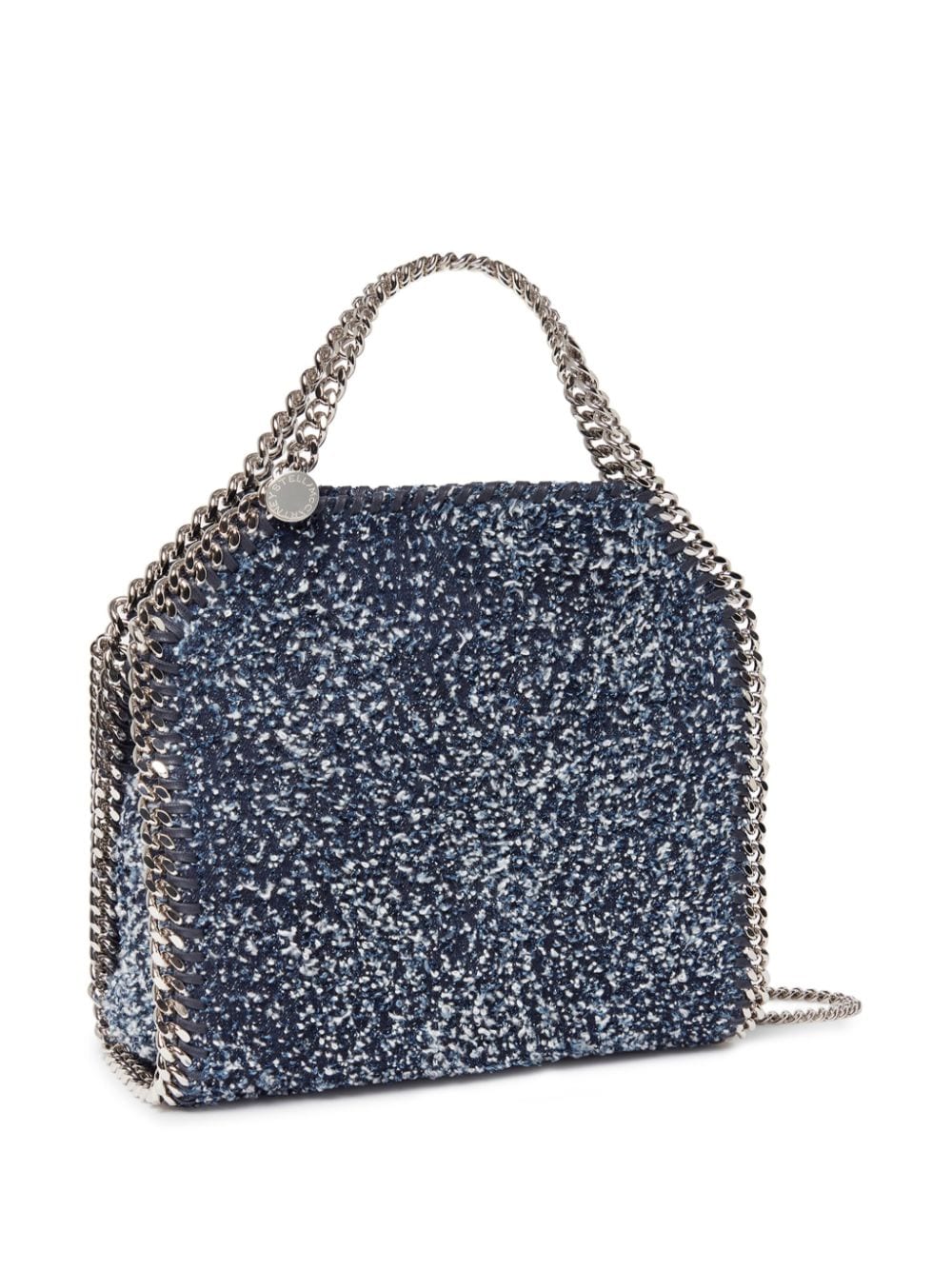 Shop Stella Mccartney Medium Falabella Tote Bag In 蓝色