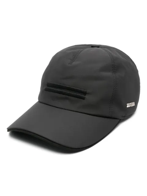 Zegna logo-embroidered cap