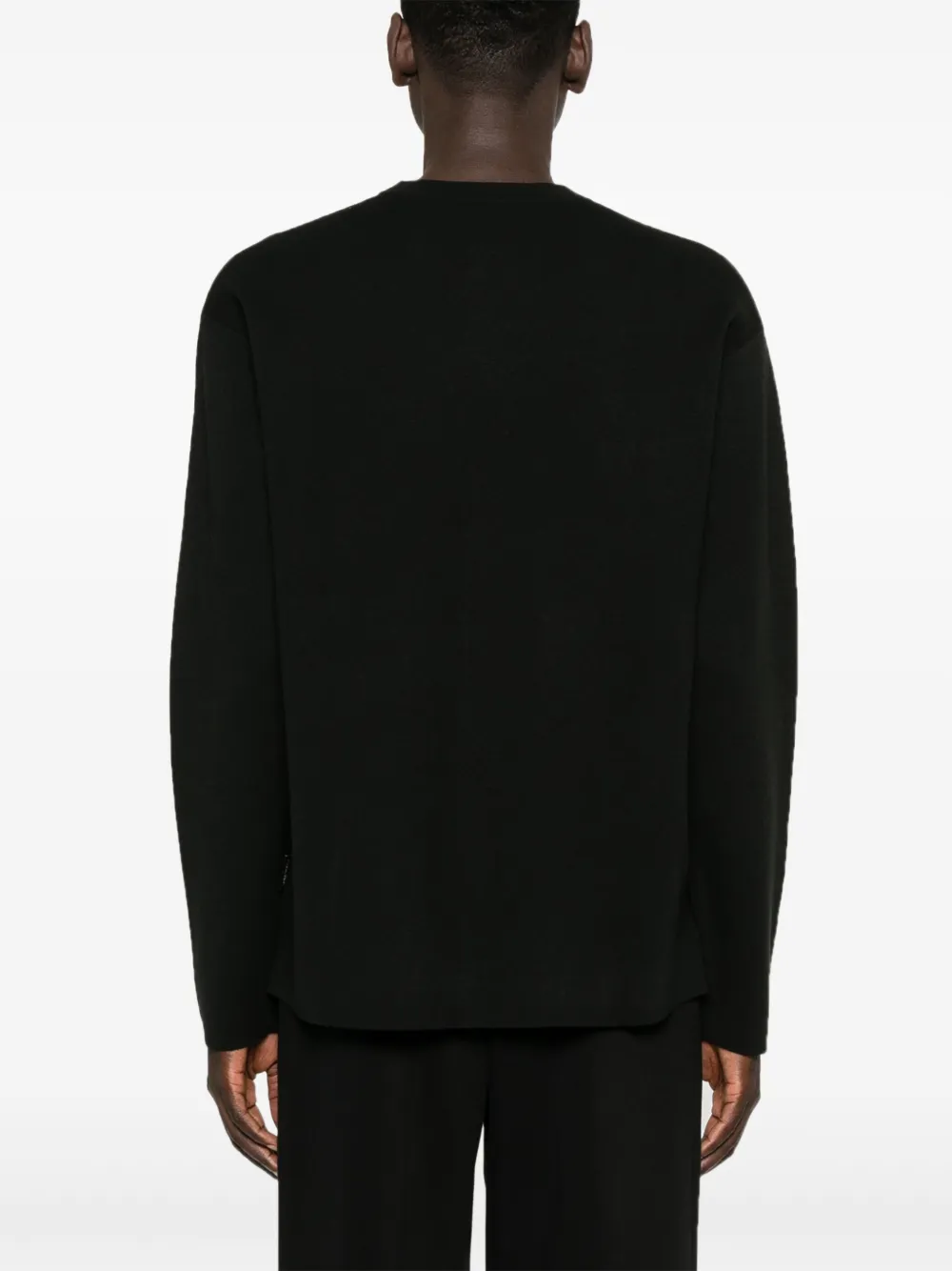 Shop Calvin Klein Milano Stitch Sweater In Black