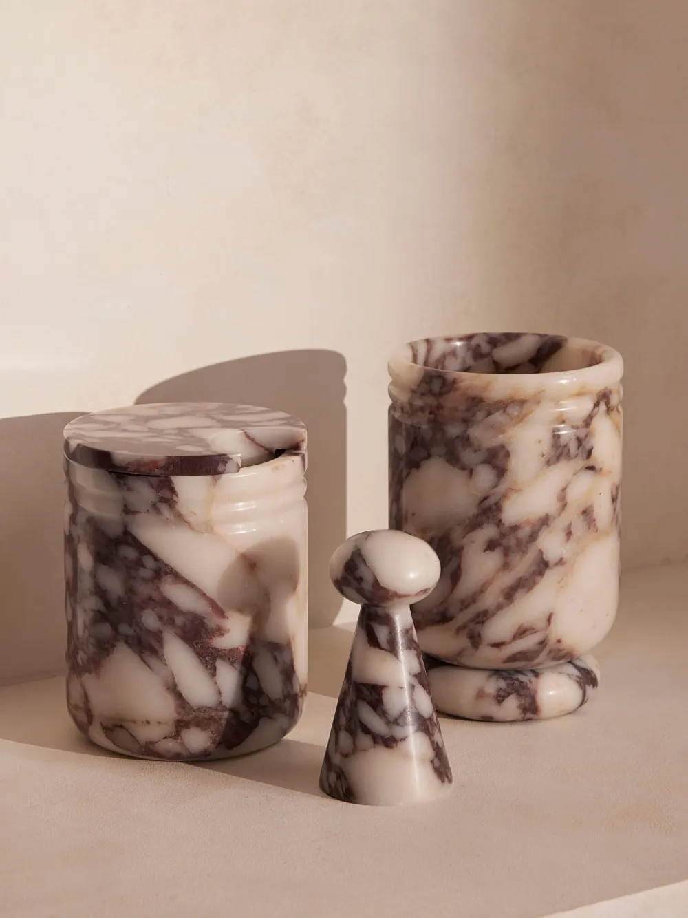 Soho Home Marble Palazzo Wine Cooler In Neutrals