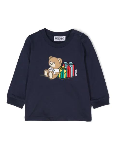 Moschino Kids Teddy Bear-print T-shirt