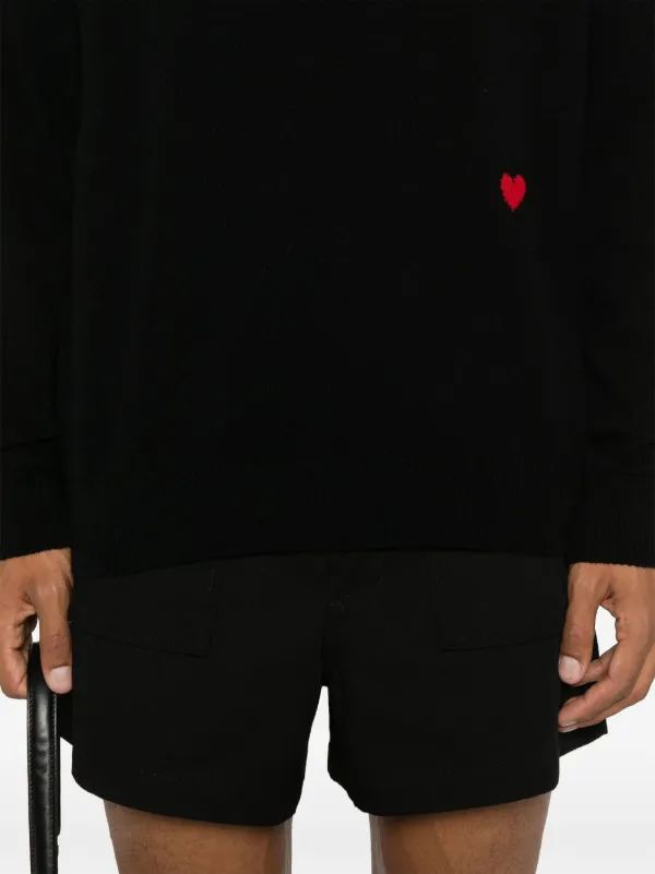 Moschino heart sweater best sale