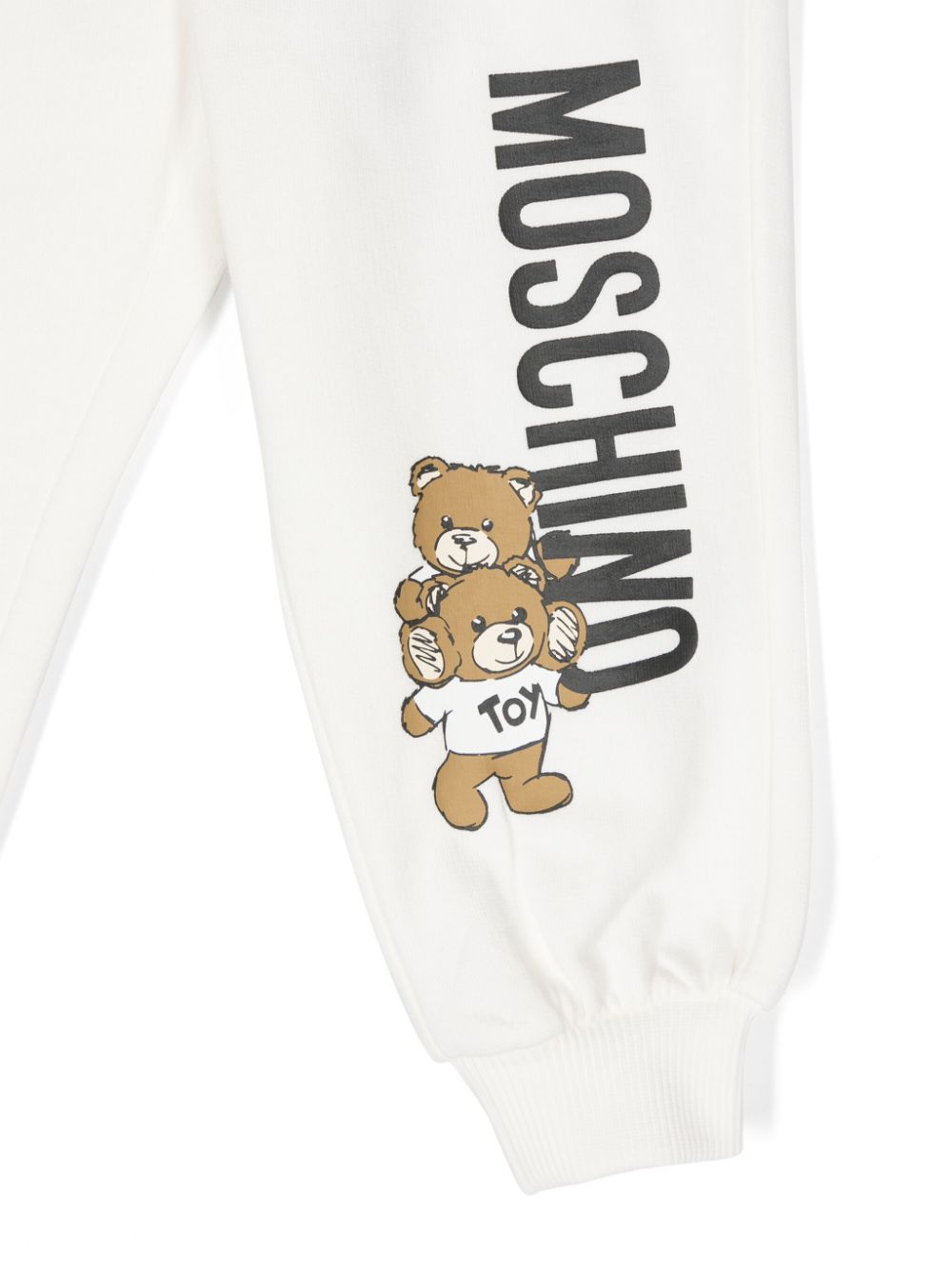 Moschino Kids Trainingspak met logoprint Beige