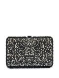 CHANEL Pre-Owned beaded pearl clutch bag - Black