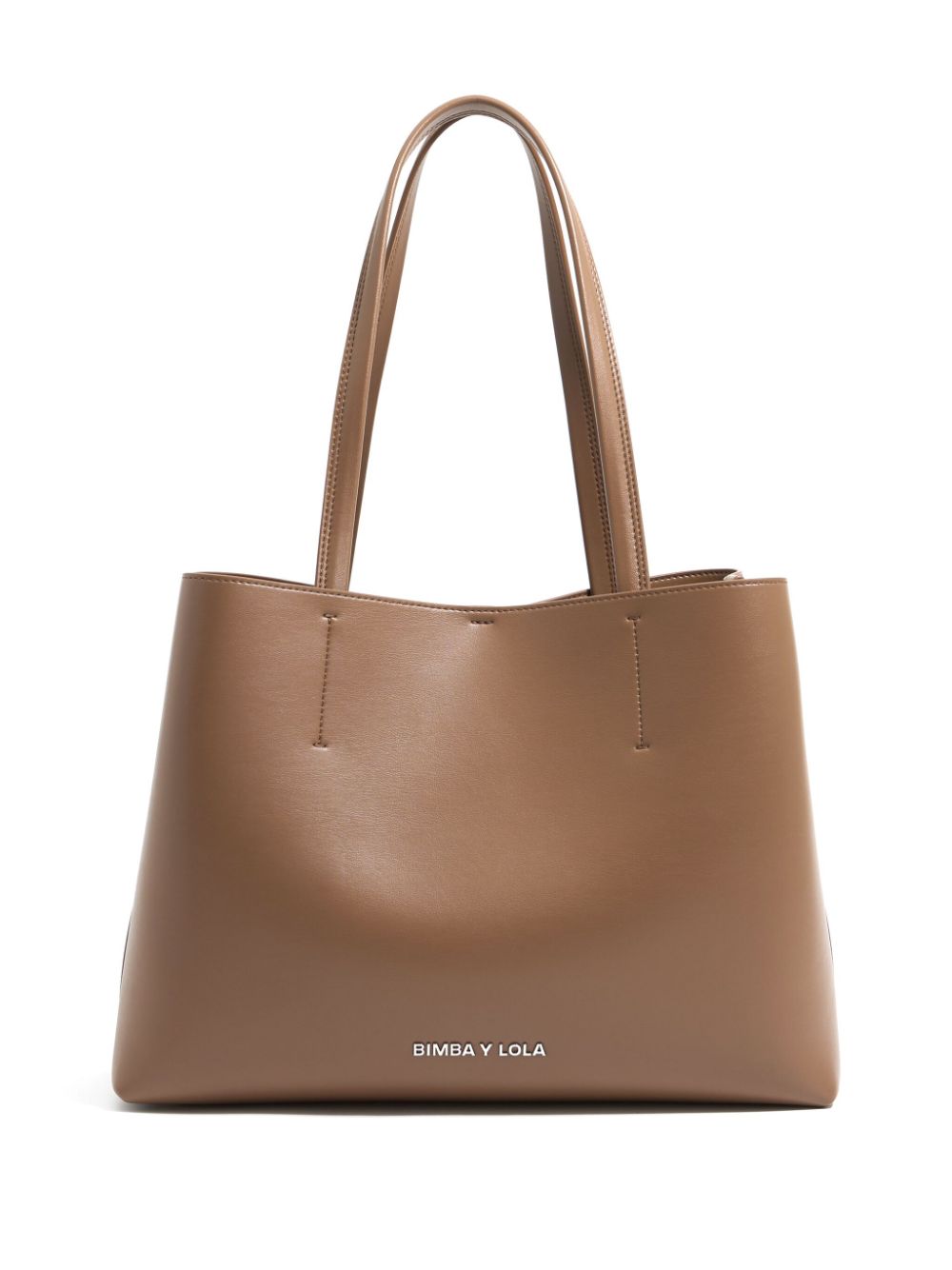 Shop Bimba Y Lola Large Chihuahua Tote Bag In Brown