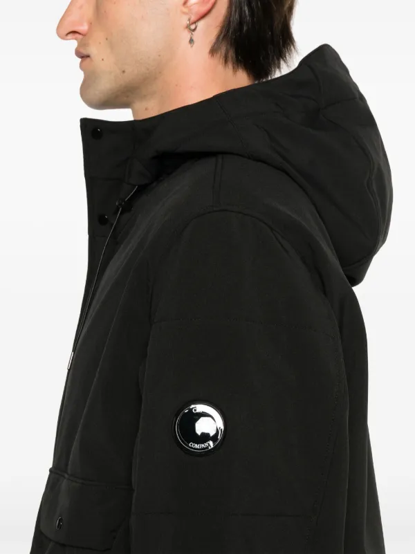 C.P. Company C.P. Shell R Hooded Parka Black