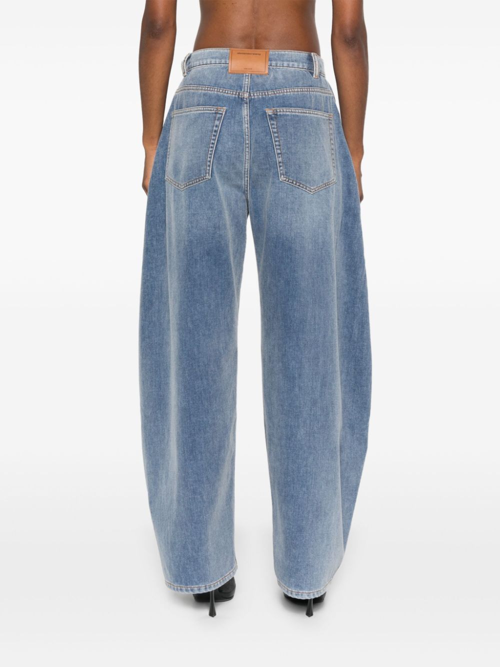 Alexander Wang Oversized Rounded jeans Women