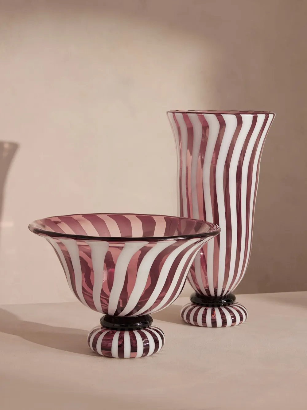 Soho Home Carlotta Murano Bowl In Purple