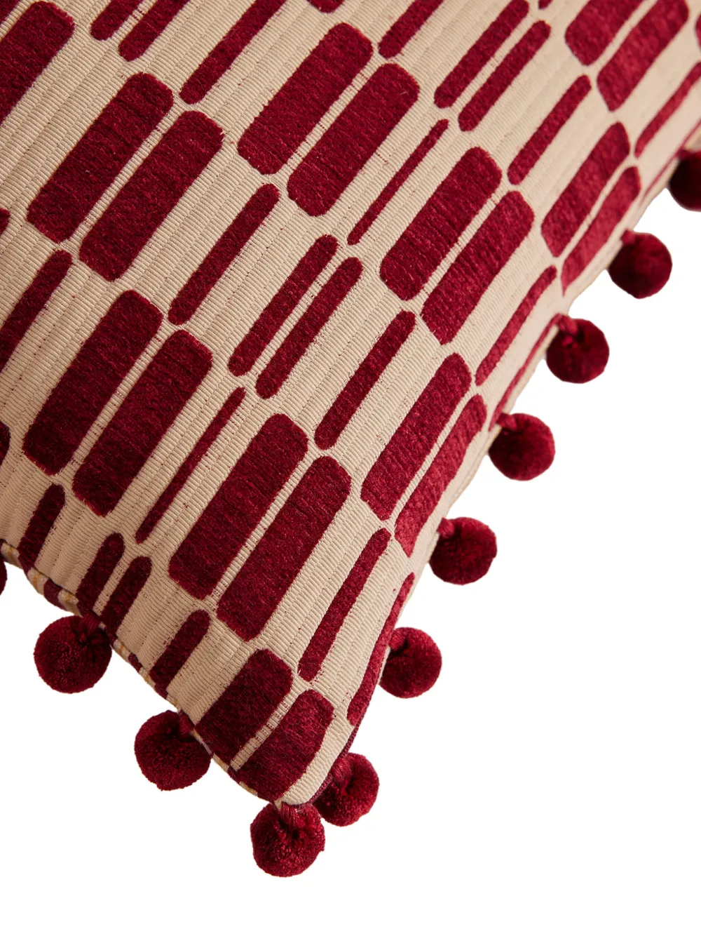 Soho Home Claudius Cushion (50cm X 50cm) In Red
