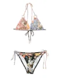ZIMMERMANN Tallow Spliced Ring bikini - Brown