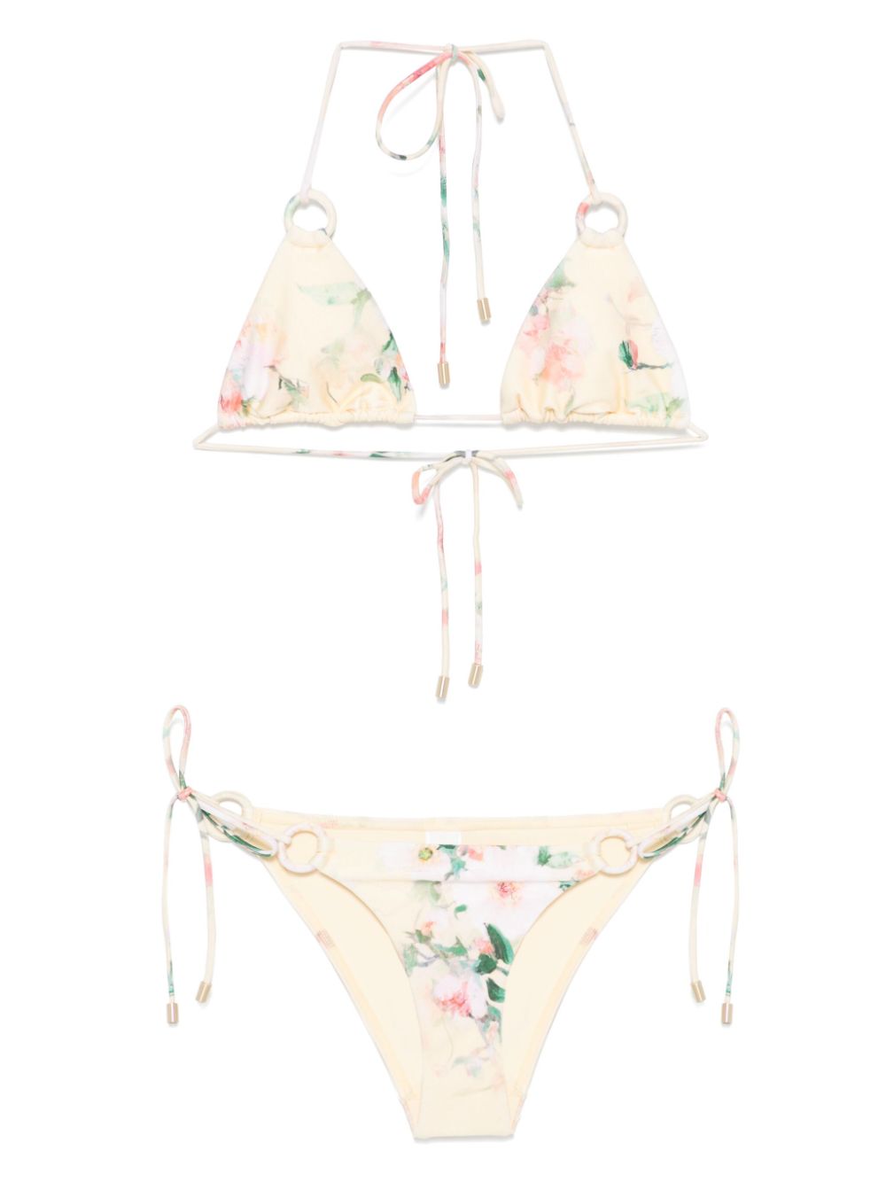 ZIMMERMANN Everley bikini Geel