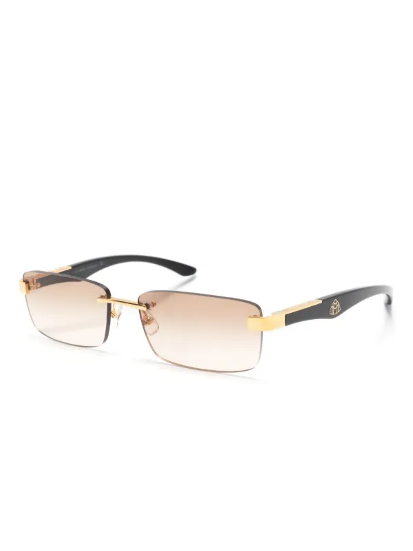 Maybach Eyewear Lunettes De Soleil The Artist III Noir FARFETCH FR