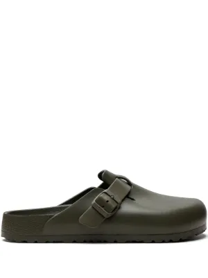Birkenstock Boston レザークロッグサンダル | ブラック | FARFETCH JP
