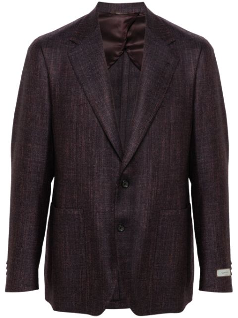 Canali herringbone blazer