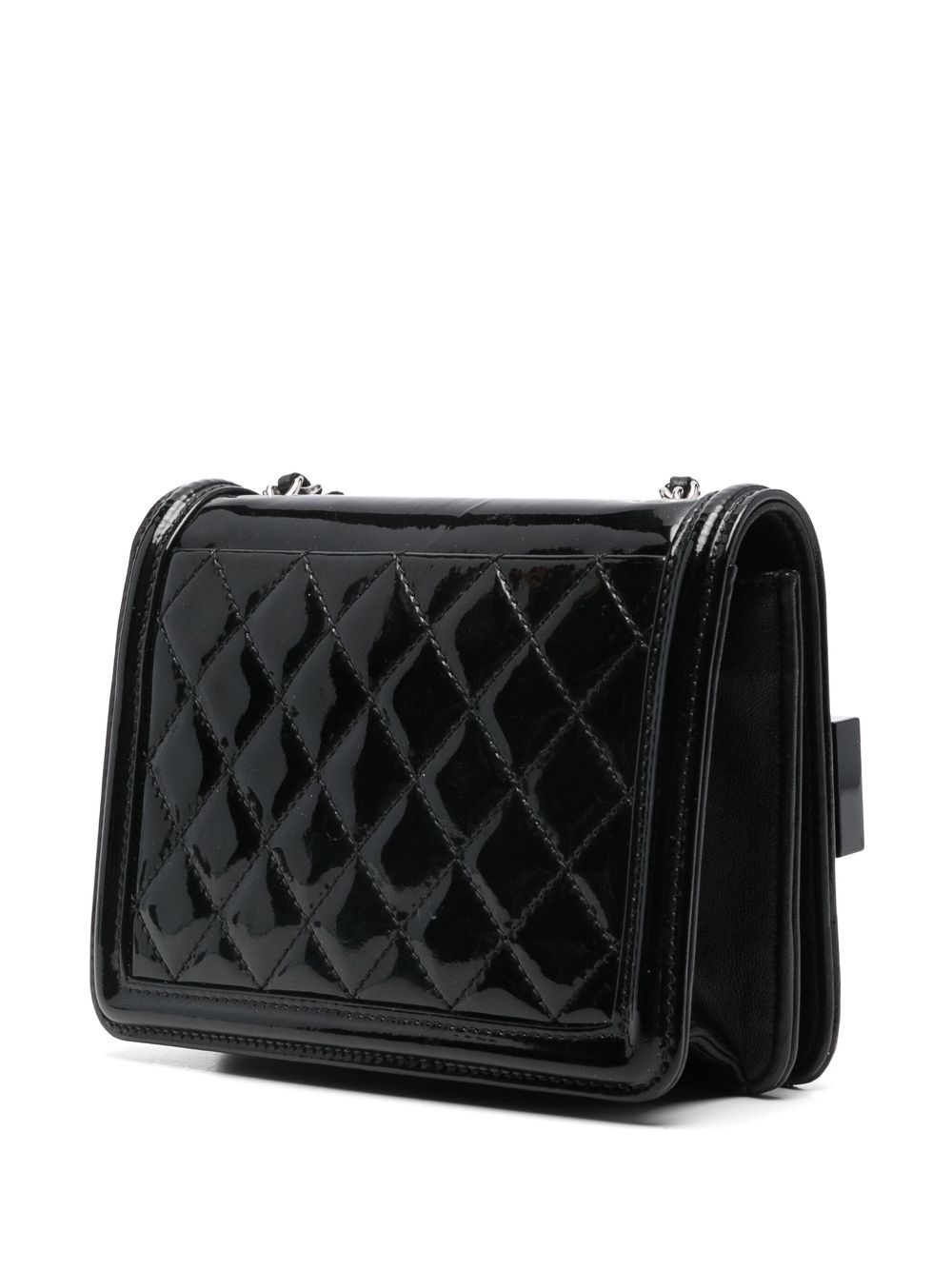 CHANEL 2015 Boy Brick Lego Crystal shoulder bag Women