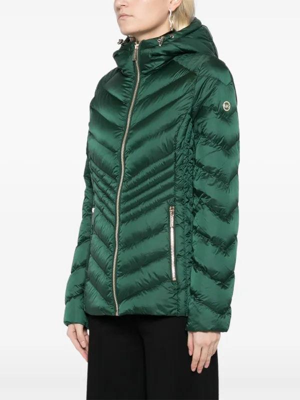 Mk green jacket best sale