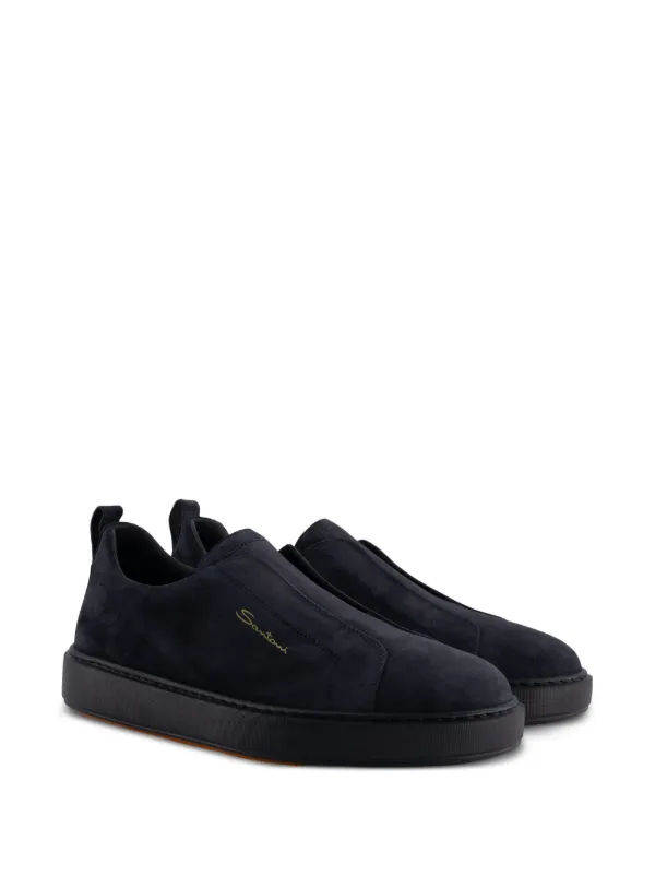 Santoni Slip-on Sneakers | Blue | FARFETCH