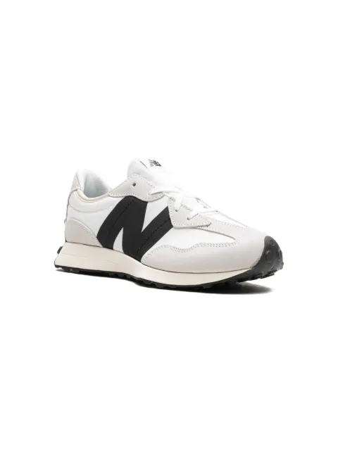 New Balance Kids 327 "Silver birch with black" sneakers