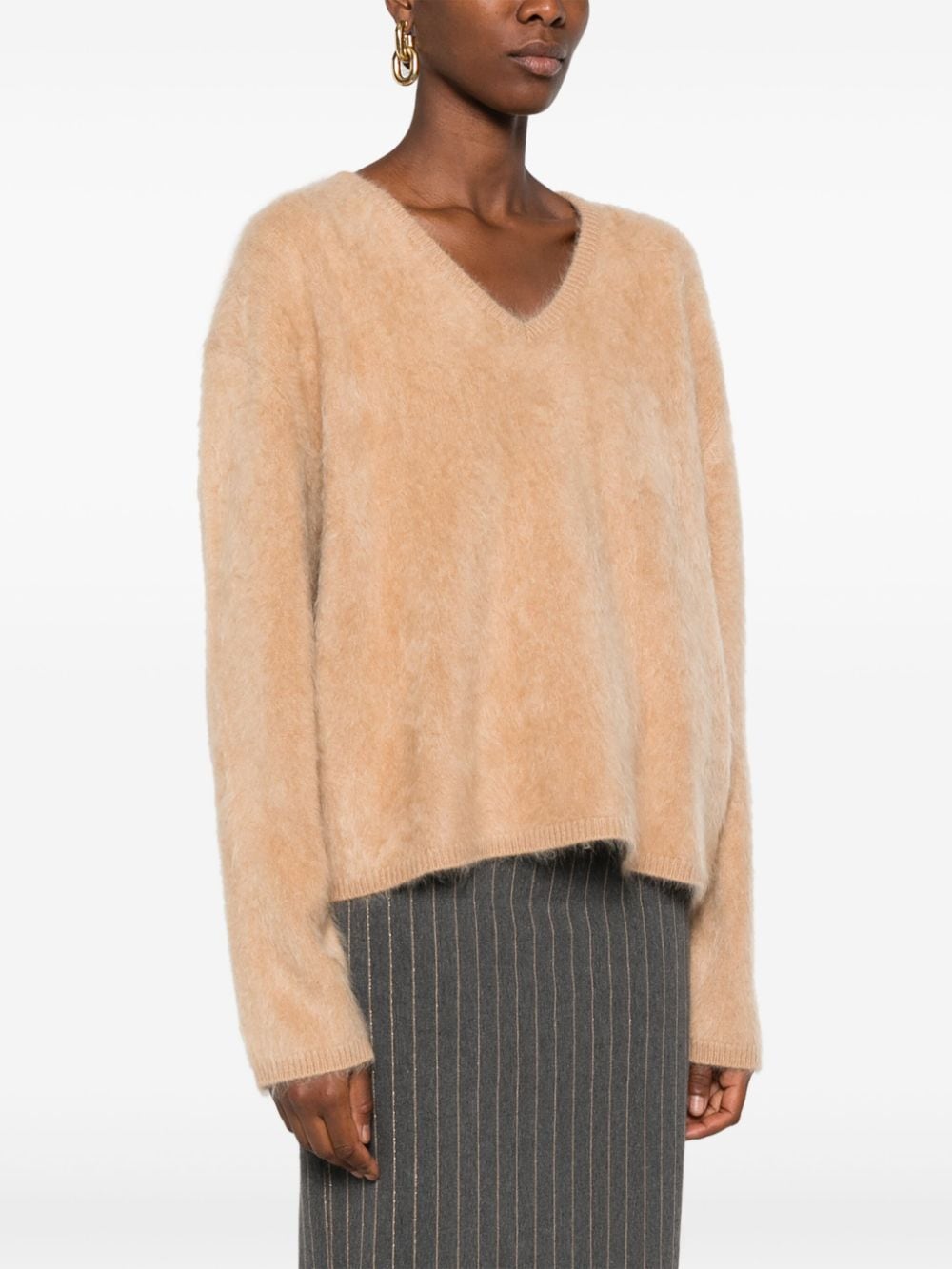 Shop Lisa Yang Margaret Sweater In Neutrals