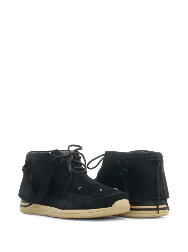 Visvim FBT Lhamo-Folk Boots | Black | FARFETCH