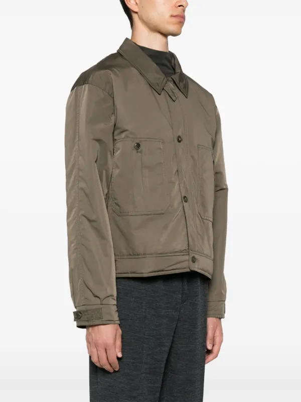 Officine Generale Pete ボンバージャケット | グリーン | FARFETCH JP