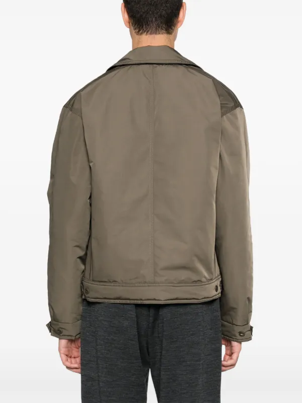 Officine Generale Pete ボンバージャケット | グリーン | FARFETCH JP