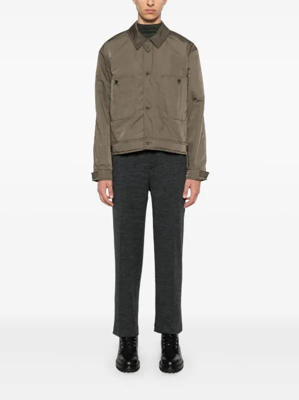 Officine Generale Pete ボンバージャケット | グリーン | FARFETCH JP