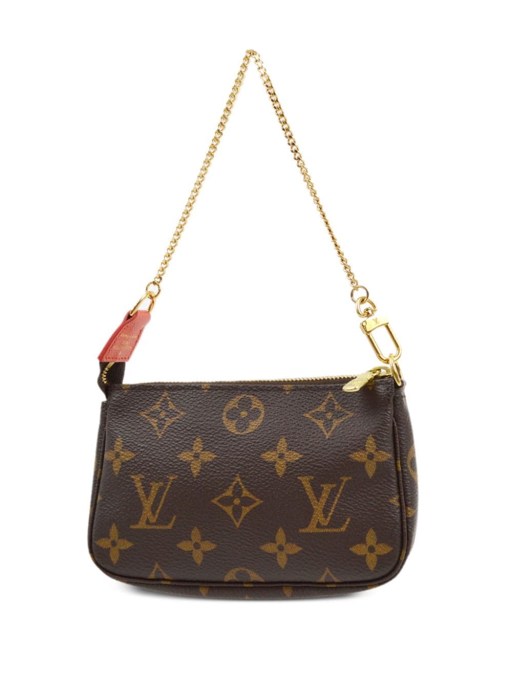 Louis Vuitton Pre-Owned 2015 Pochette Accessories mini-clutch - Bruin