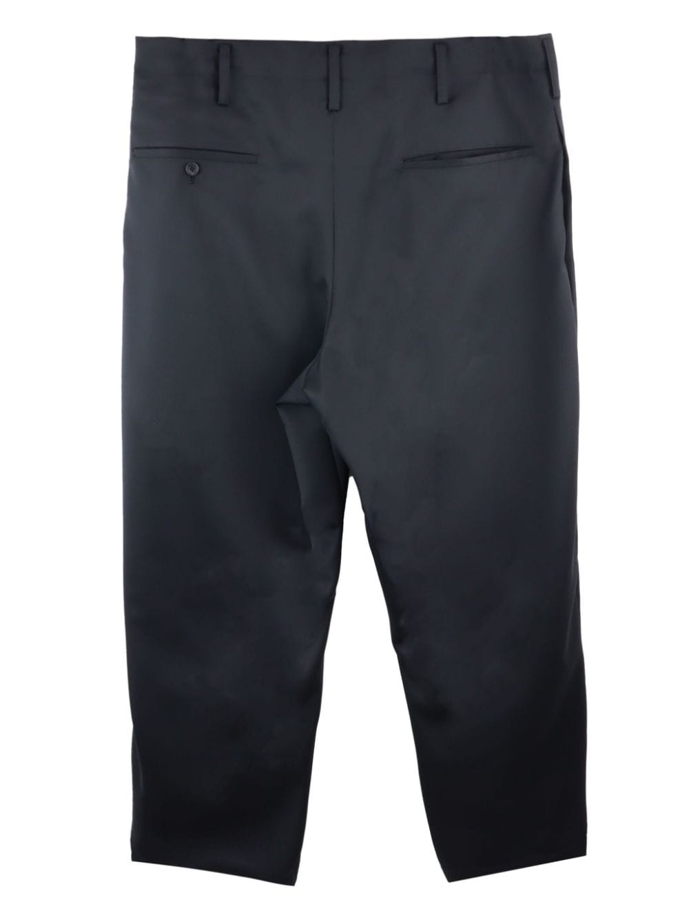 Shop Y's Wool Trousers In Schwarz