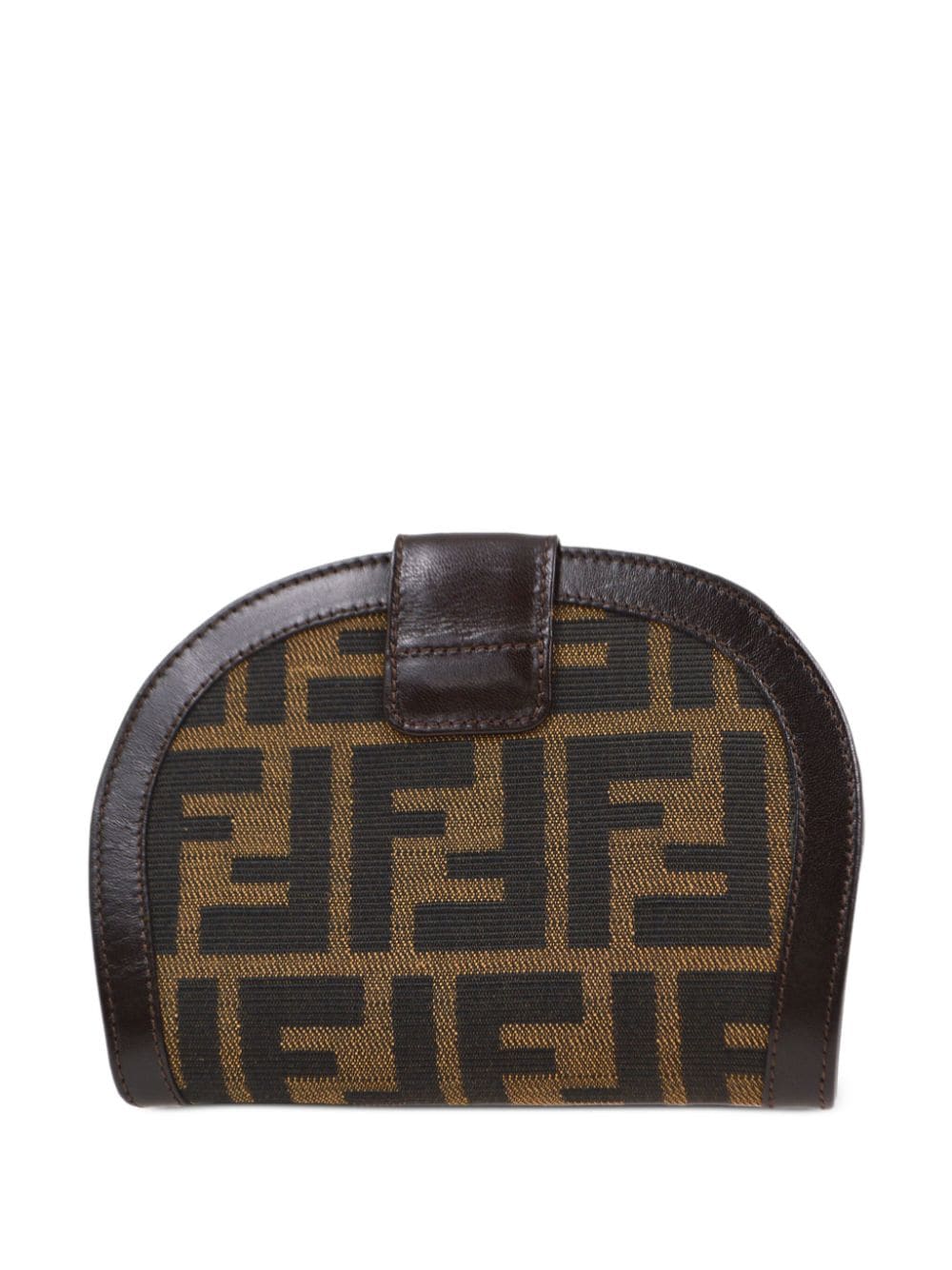 Fendi Pre-Owned 1990-2000 Zucca portemonnee - Bruin