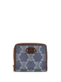 Celine Pre-Owned 1990-2000 Macadam compact wallet - Blue