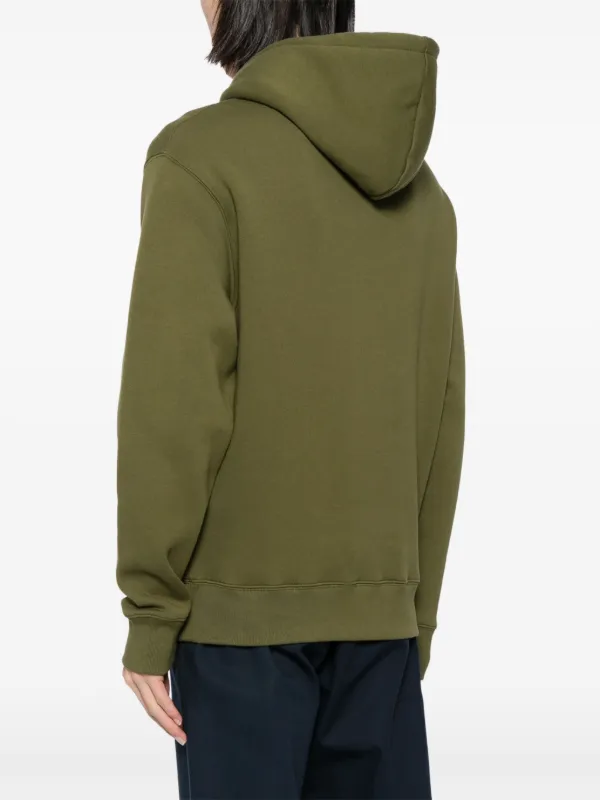 スウェット・トレーナー MAISON KITSUNE 'Bold Fox Head' hoodie Green LM00705KM0001 Maison Kitsuné Bold Fox Head Hoodie | Green | FARFETCH