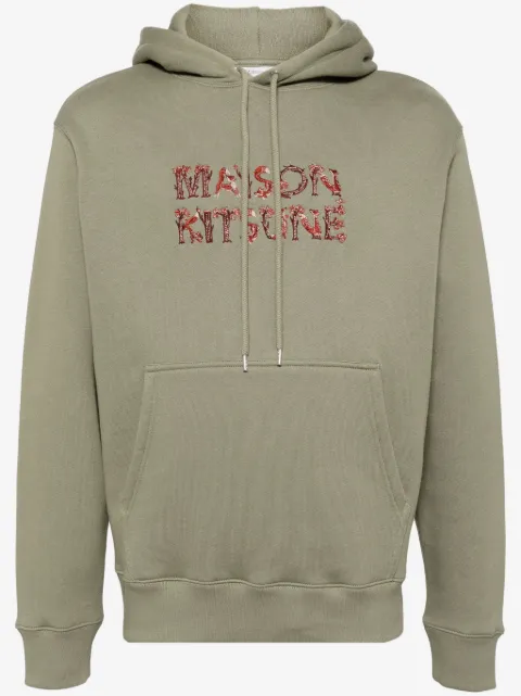 Maison Kitsuné Woodland Alphabet hoodie