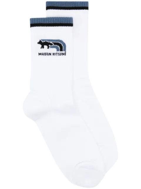 Maison Kitsuné Flash Fox socks
