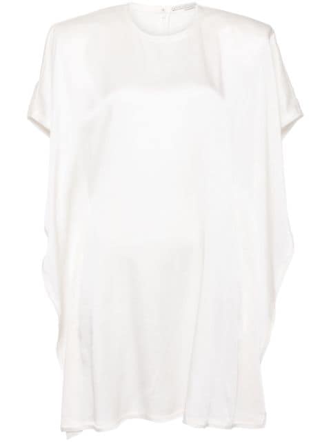 Stella McCartney drape sleeve mini dress