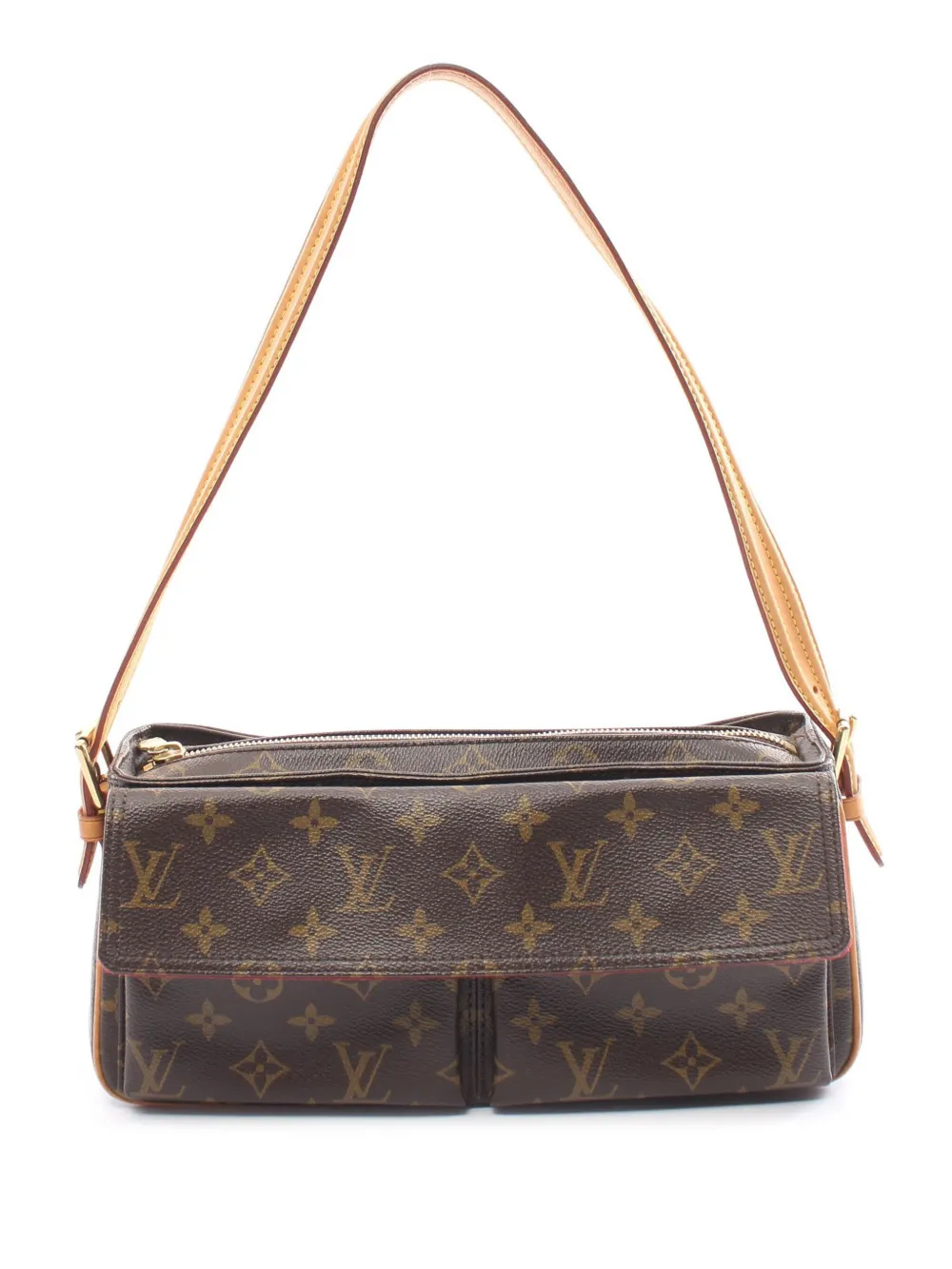 Louis Vuitton Pre-Owned 2007 Vivacite MM shoulder bag - Brown