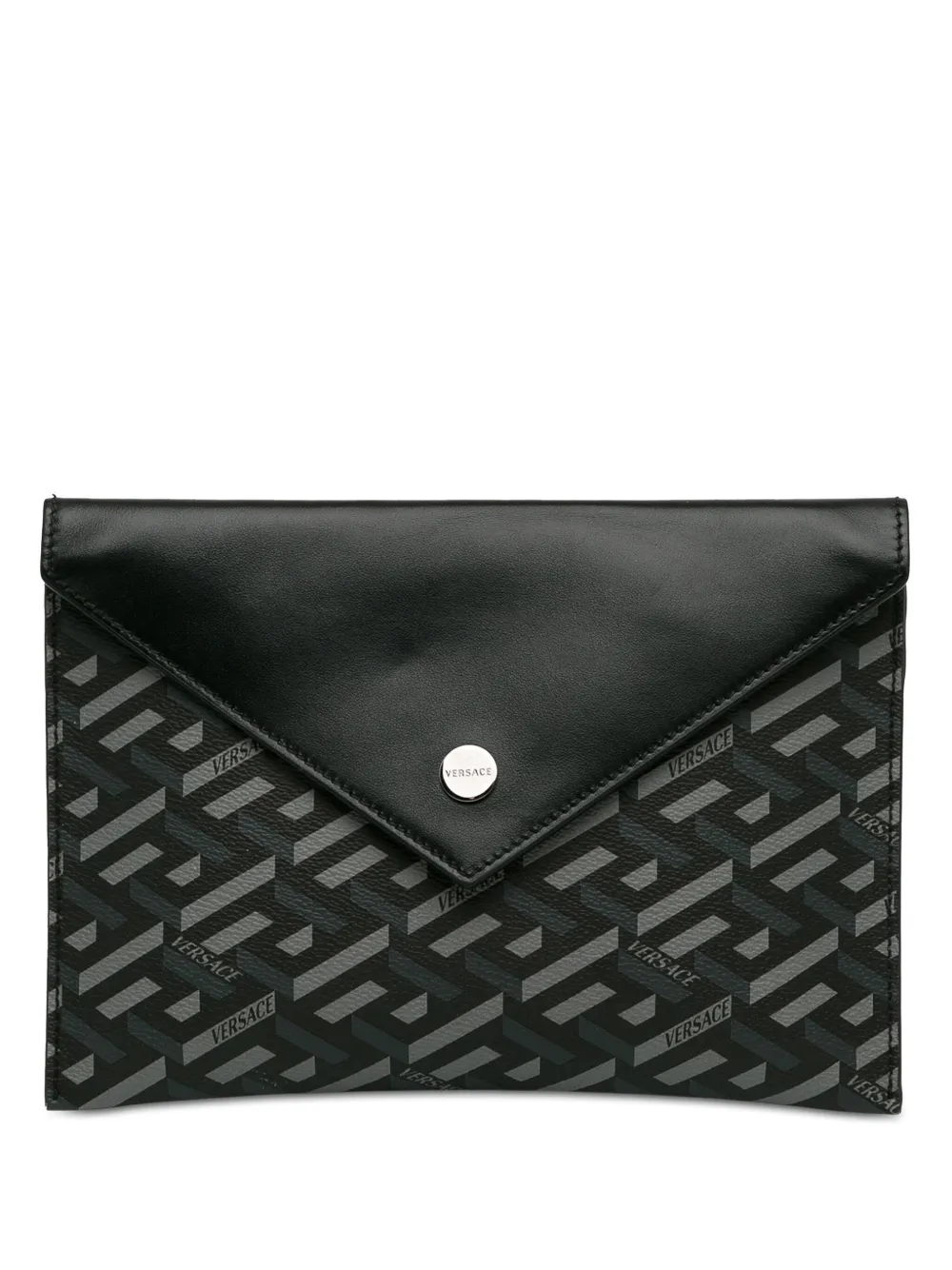 Cheap Versace 20th Century La Greca Envelope clutch bag Women