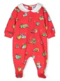 Moschino Kids Teddy Bear-print pajamas - Red