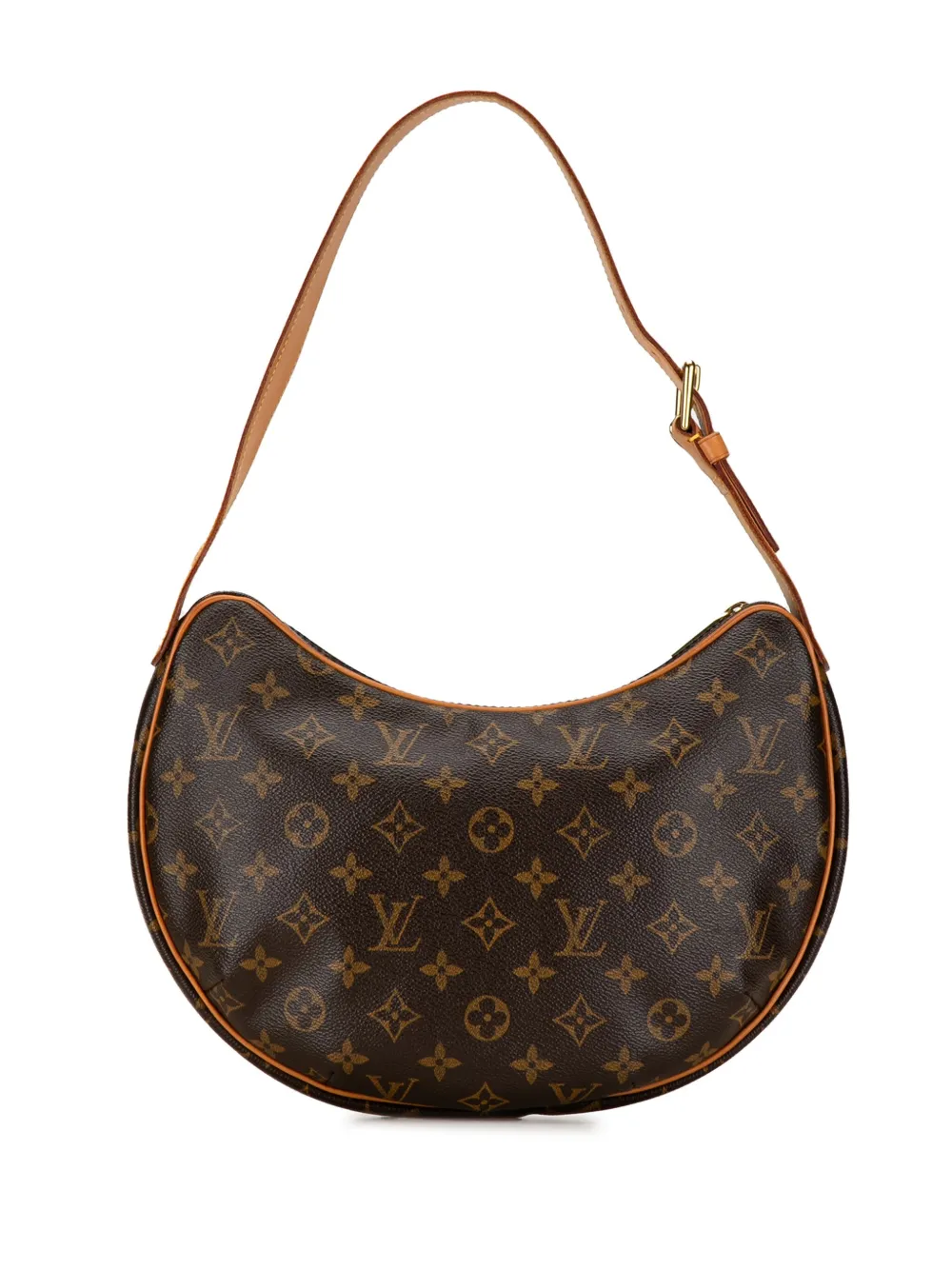 Louis Vuitton Pre-Owned 2003 Monogram Croissant MM hobo bag - Bruin