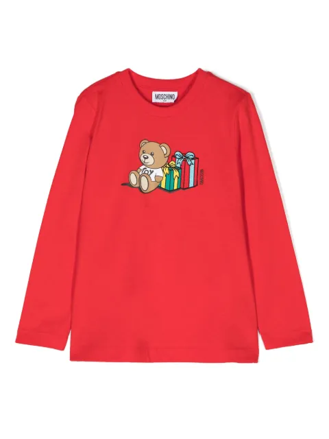 Moschino Kids Teddy Bear-print T-shirt
