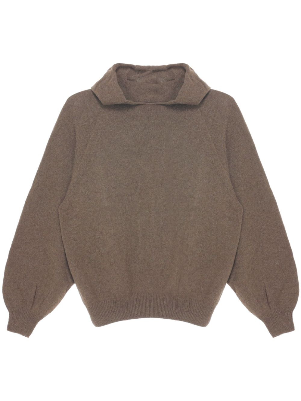 Baserange Hooded Sweater In 褐色