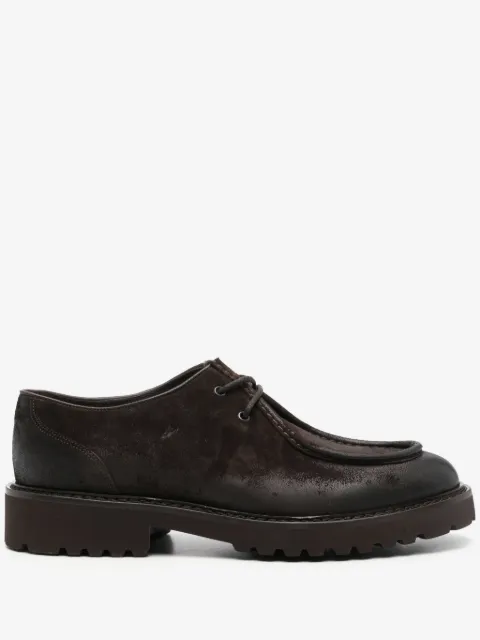 Doucal's distressed Derby shoes