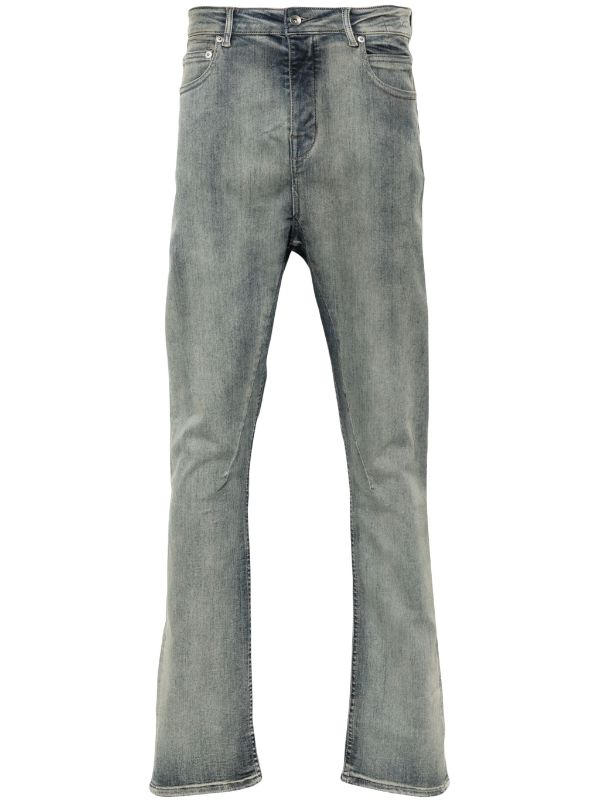 Rick Owens DRKSHDW Detroit Cut Jeans | Blue | FARFETCH