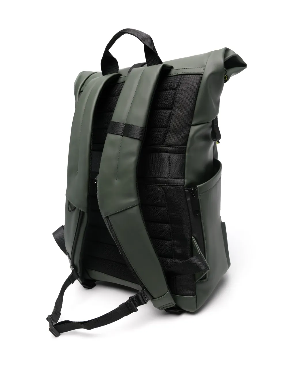 Shop Piquadro Water-resistant Backpack In Green