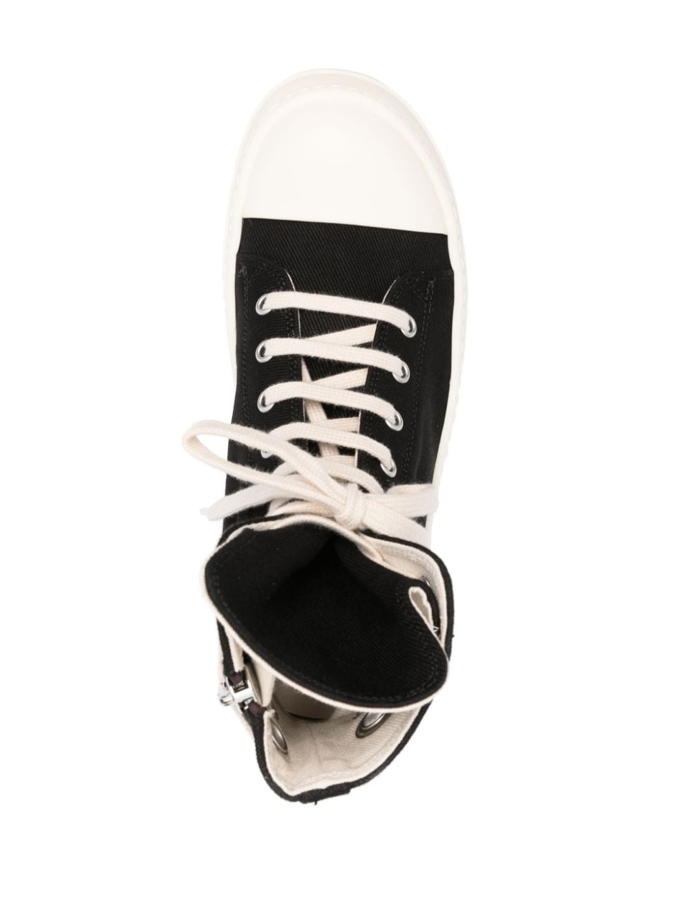 Shop Rick Owens Drkshdw High-top Sneakers In Black