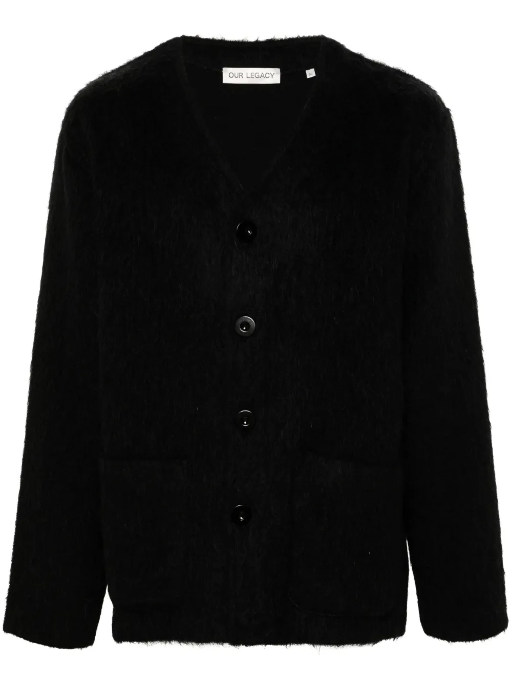 OUR LEGACY Getextureerd vest Zwart