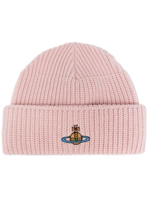 Vivienne Westwood Orb-embroidered beanie