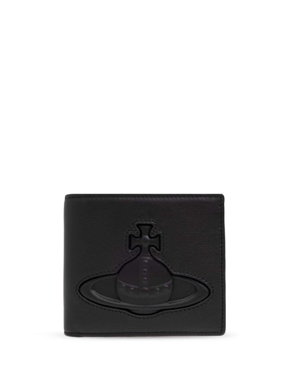 Vivienne Westwood Orb-logo wallet - Nero