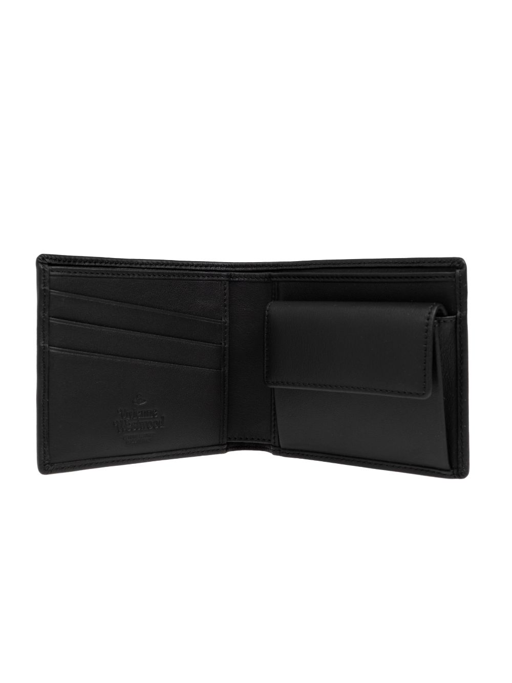 Vivienne Westwood Orb-logo wallet - Zwart