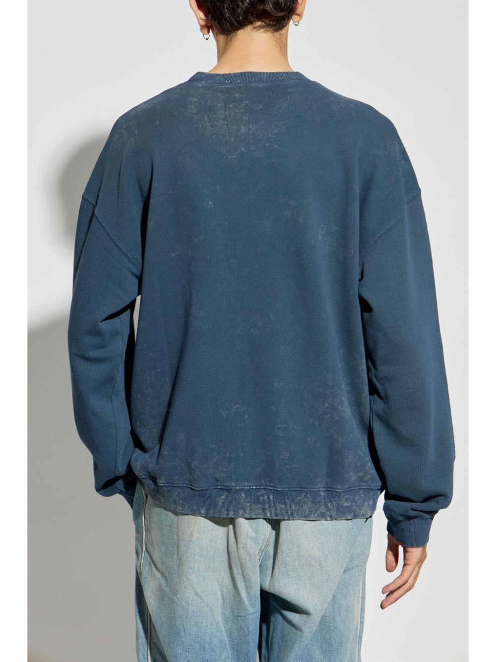 Shop Diesel S-boxt-q5 Sweatshirt In Blue